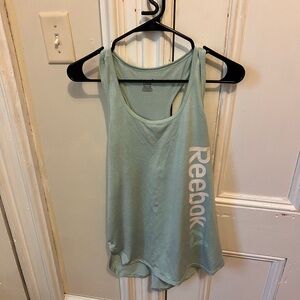 Reebok Women's Light Green Tank Top